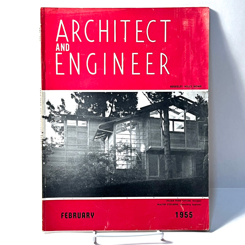 Architect and Engineer, February 1955, Vol. 200 No. 2, Very Good