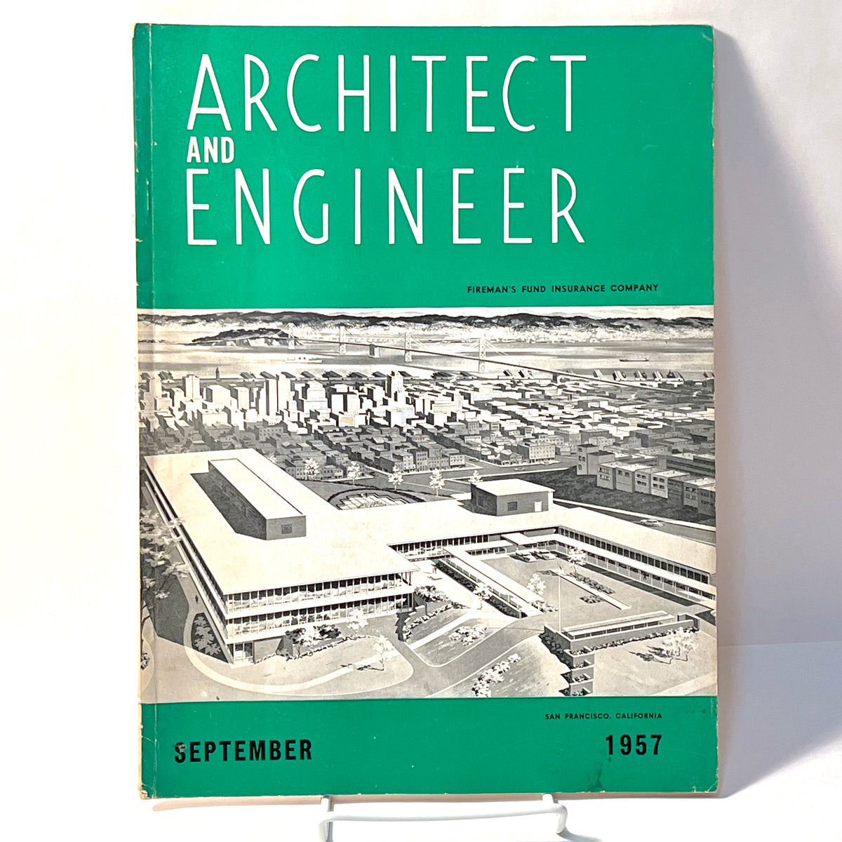 Architect and Engineer, September 1957, Vol. 210 No. 3, Very Good