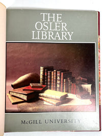 The Osler Library, McGill University, 1979, Near Fine hardcover
