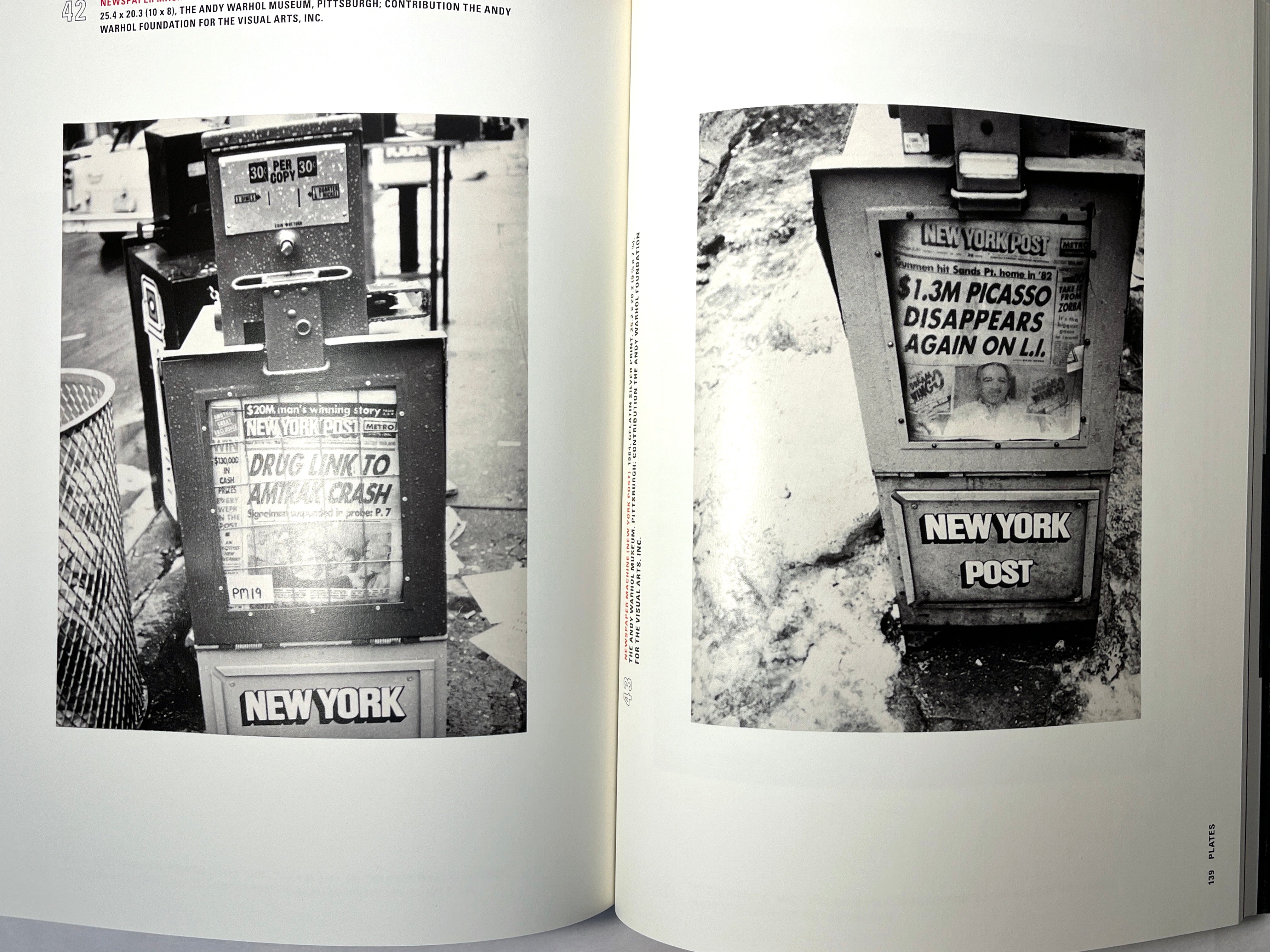 Warhol: Headlines, 2012, SC, NF. – Amatoria Fine Art Books