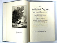 Izaak Walton, The Compleat Angler, Douglas W. Gorsline, SIGNED, 1948, VG HC