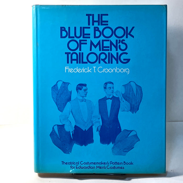 The Blue Book of Men's Tailoring: Theatrical Costumemaker's …, 1977, VG w/DJ