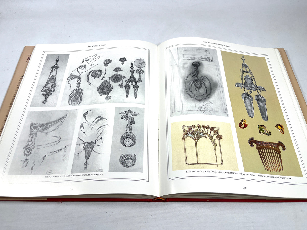 Alphonse Maria Mucha: His Life and Art, Rizzoli International, 1989, Near Fine HC w/DJ
