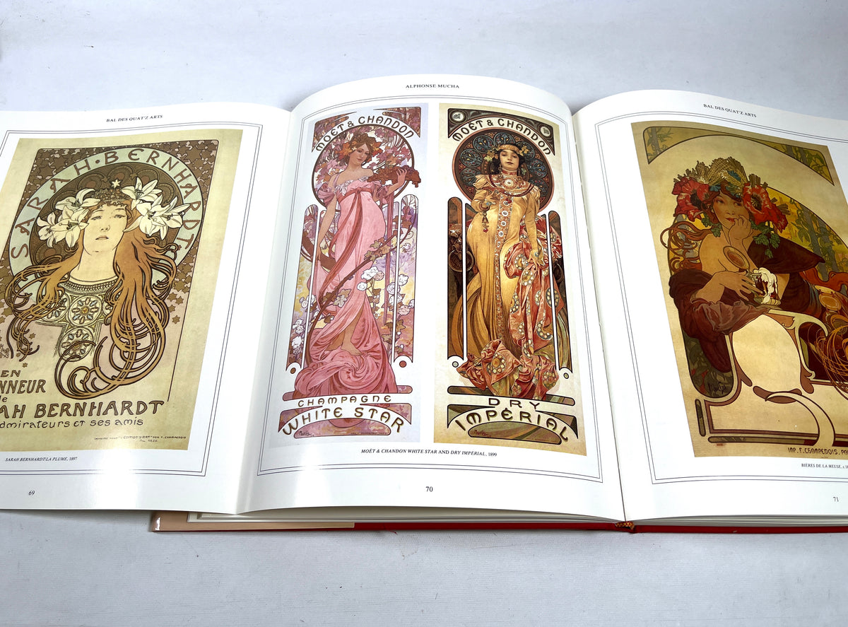 Alphonse Maria Mucha: His Life and Art, Rizzoli International, 1989, Near Fine HC w/DJ