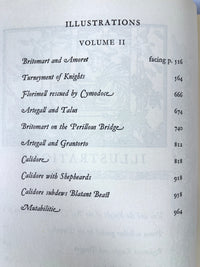 Spenser, The Faerie Queene, 2 Vols, Agnes Miller Parker, SIGNED, 1953, NF HC w/DJ+slipcase