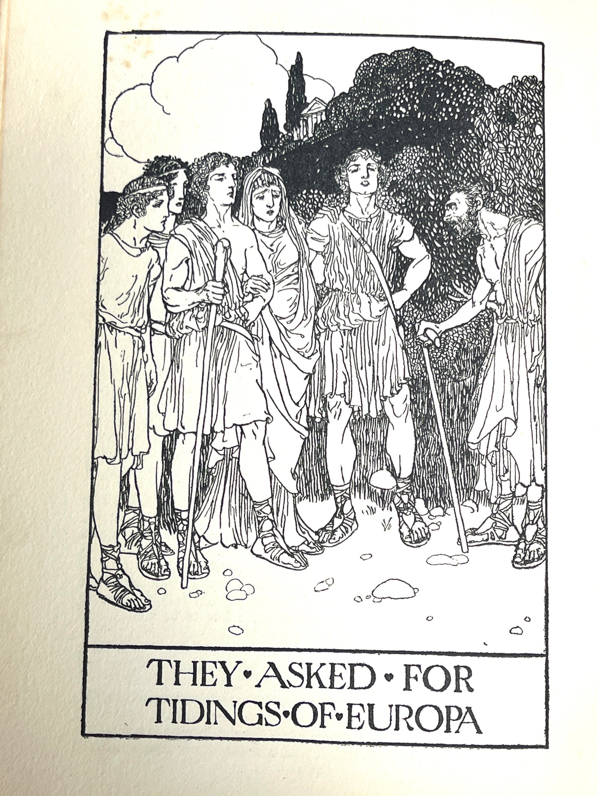 Nathaniel Hawthorne, Tanglewood Tales, T. Fisher Unwin 1909, Good HC