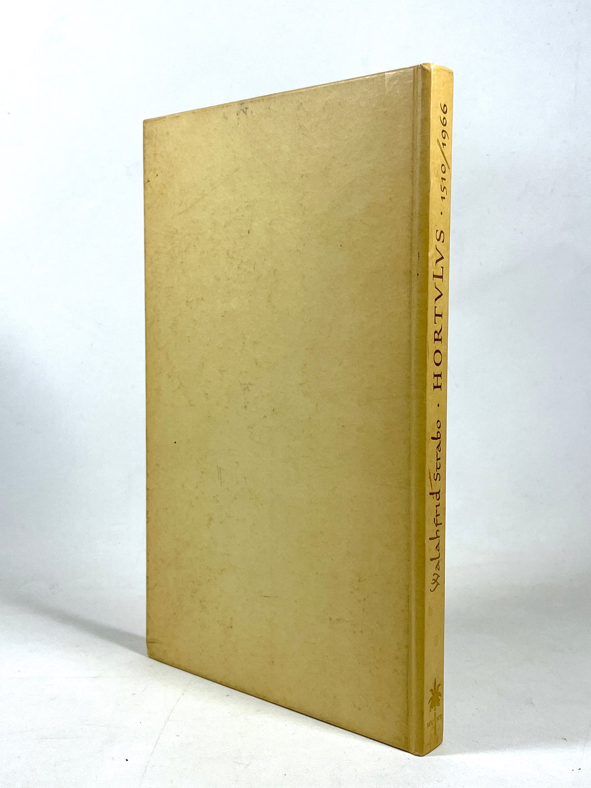 Walahfrid Strabo, Hortulus, Hunt Botanical Library 1966, VG hardcover