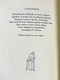 Walahfrid Strabo, Hortulus, Hunt Botanical Library 1966, VG hardcover