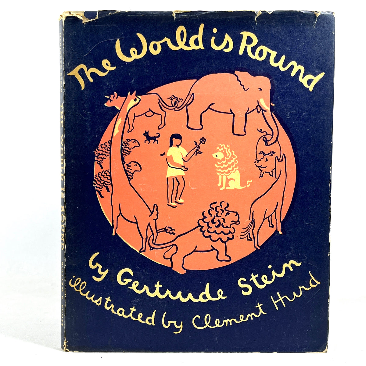 Gertrude Stein, Clement Hurd (illus), The World is Round, William R. Scott 1939, VG HC, First edition