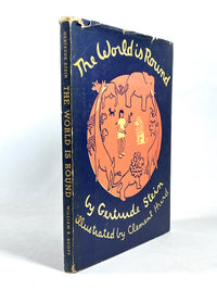 Gertrude Stein, Clement Hurd (illus), The World is Round, William R. Scott 1939, VG HC, First edition