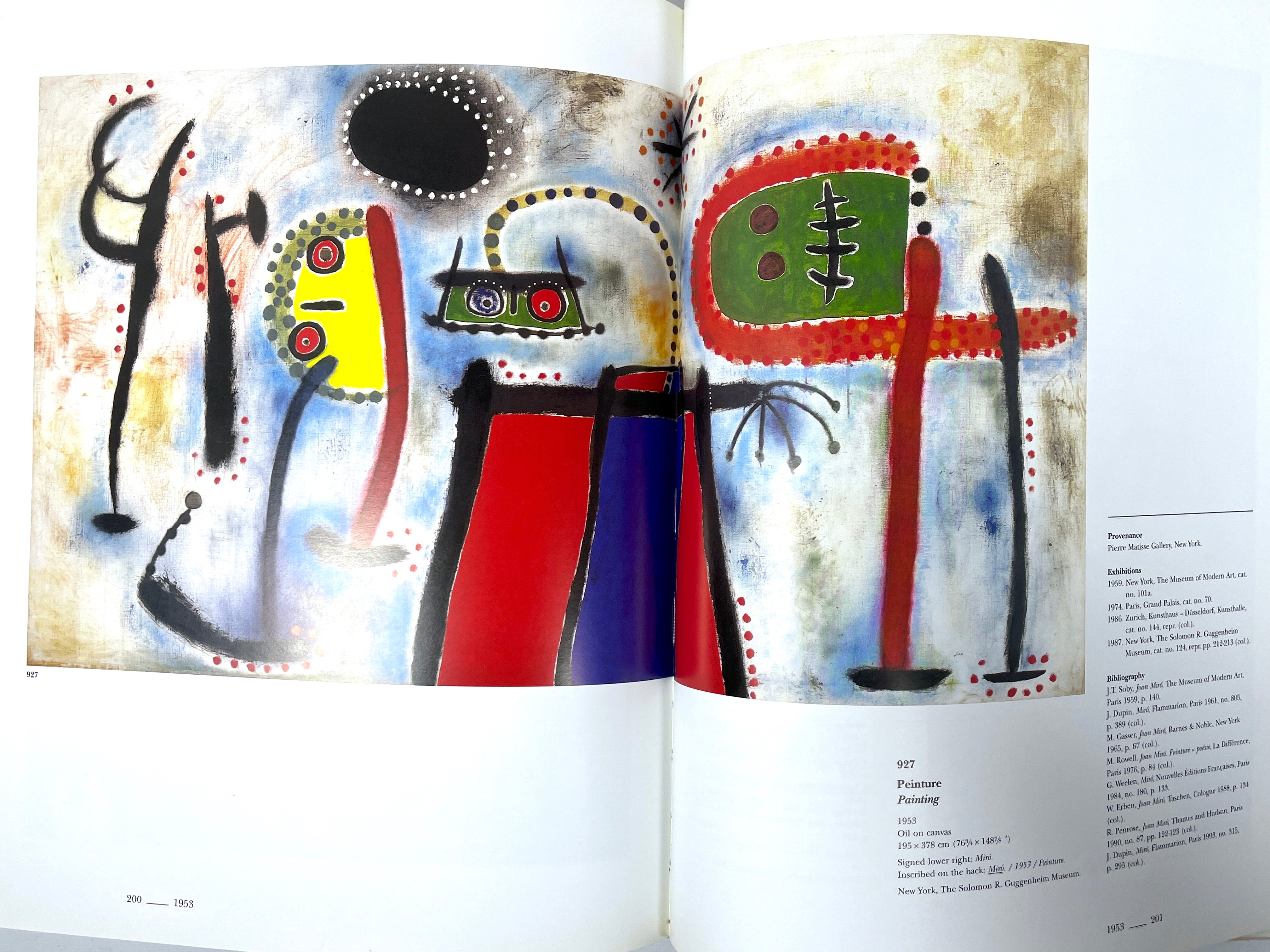 Joan Miró: Catalogue raisonné, Paintings, Volume III: 1942-1955
