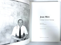 Joan Miró: Catalogue raisonné, Paintings, Volume III: 1942-1955, 2001, NF HC w/dust jacket