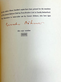 Madame Bovary, Gustave Flaubert, Gunter Böhmer, Limited Editions Club, 1938