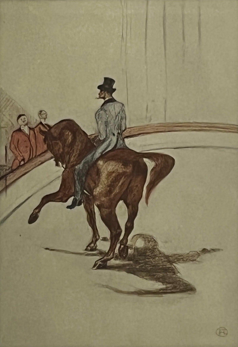 "The Spanish Walk", Henri de Toulouse-Lautrec circus drawing, Fine