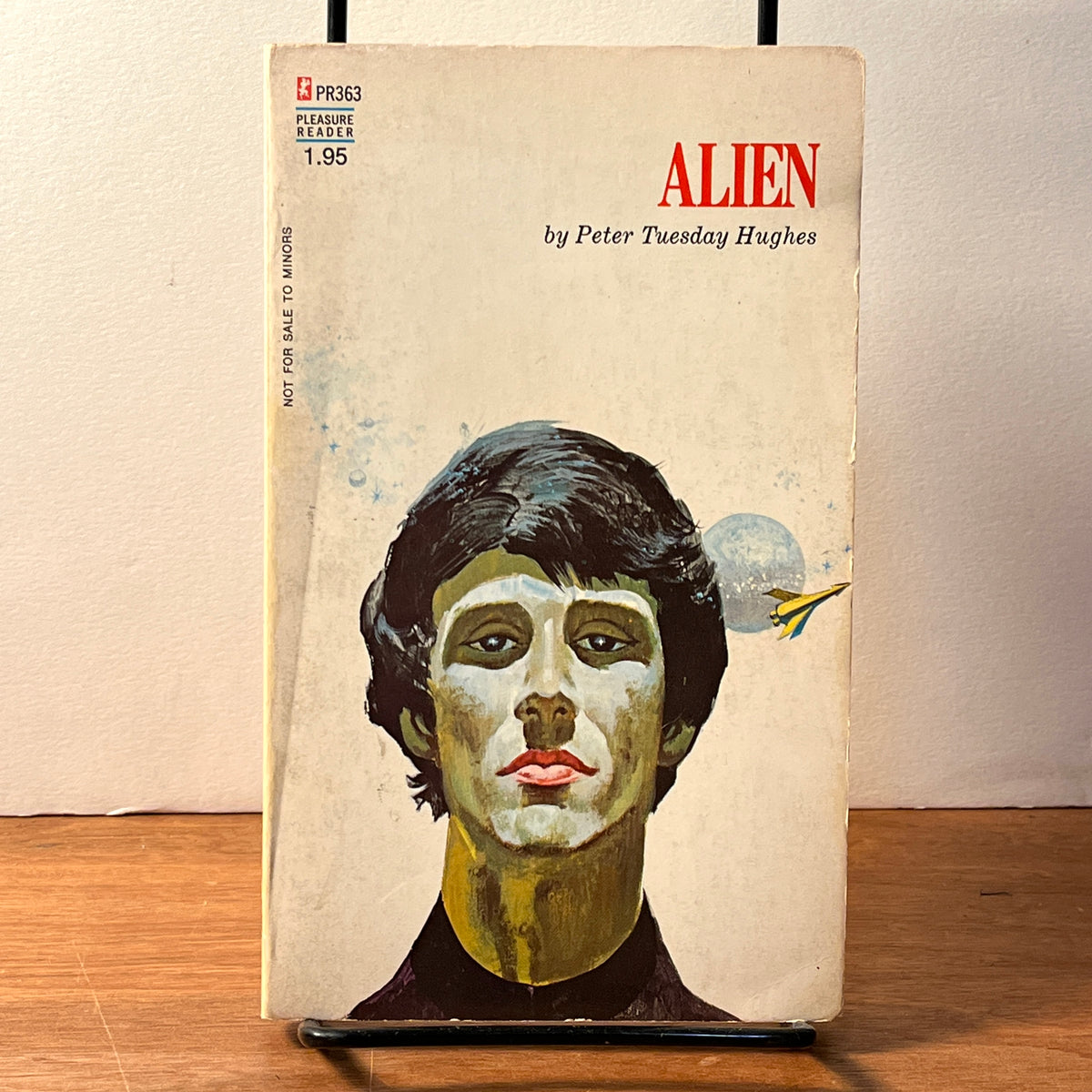 Peter Tuesday Hughes. Alien. 1972. First Print. Rare. VG SC. Eros LGBTQ Sci-Fi. 18+