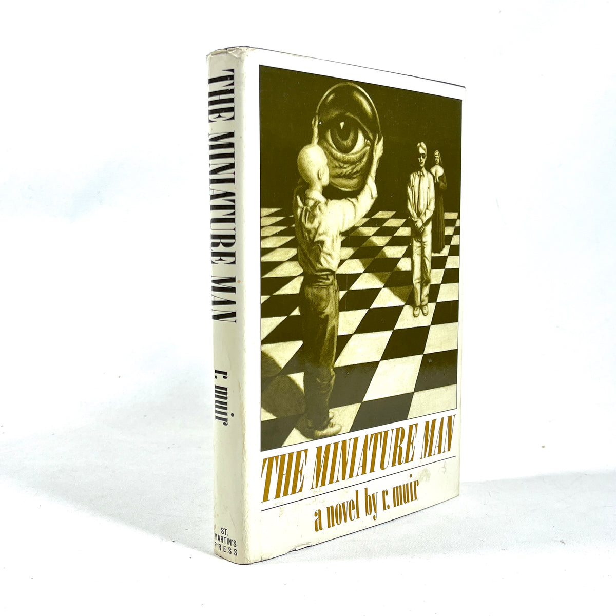 Richard Muir, The Miniature Man, St Martin's Press, 1st Ed, 1987, SIGNED, Very Good HC w/DJ