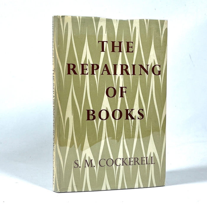 The Repairing of Books, Sheppard Press, First Edition, 1958, Near Fine HC w/dust jacket