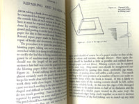 The Repairing of Books, Sheppard Press, First Edition, 1958, Near Fine HC w/dust jacket