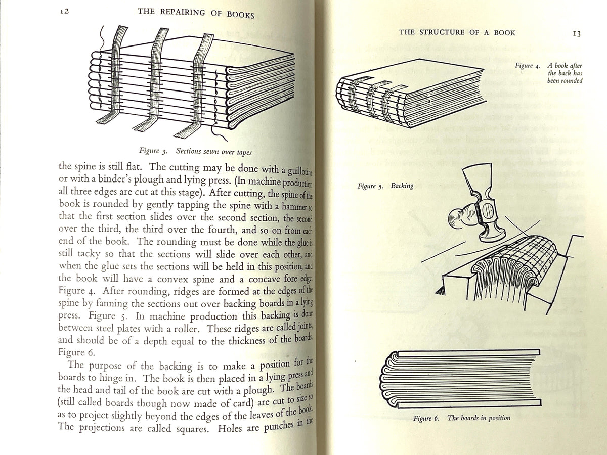 The Repairing of Books, Sheppard Press, First Edition, 1958, Near Fine HC w/dust jacket