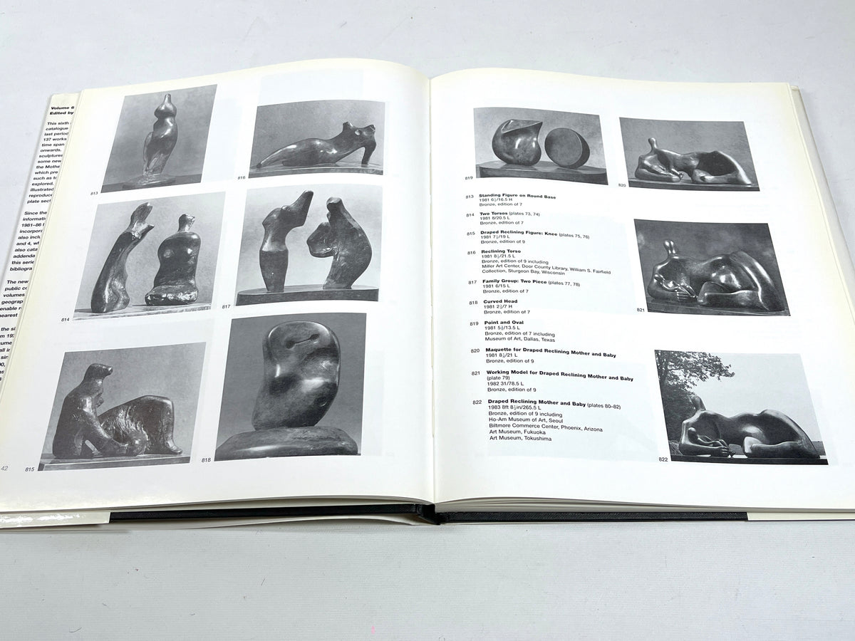 Henry Moore, Volume 6, Complete Sculpture 1980-86, Revised Ed, 1999, NF HC w/DJ