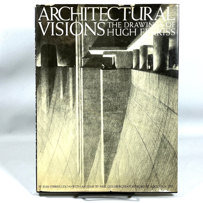 Architectural Visions: The Drawings of Hugh Ferriss, First Printing, 1980, VG HC w/DJ.