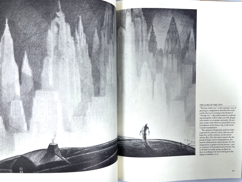 Architectural Visions: The Drawings of Hugh Ferriss, First Printing, 1980, VG HC w/DJ.