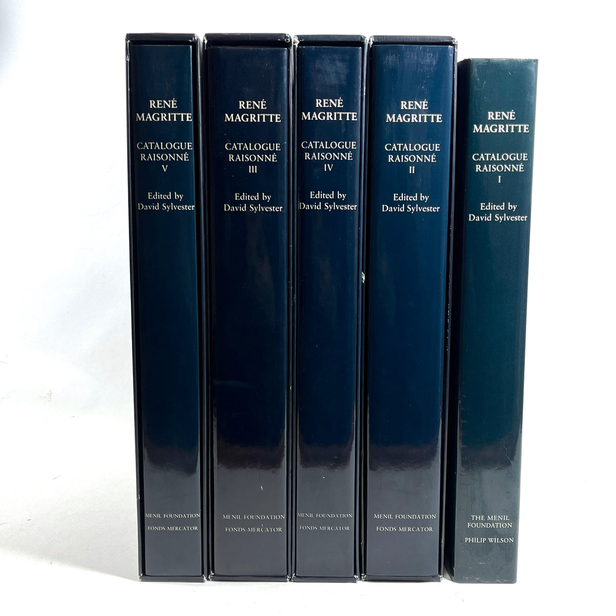 Rene Magritte: Catalogue Raisonne, Vols I-V, Menil Foundation, 1993, NF HC w/DJ + slipcase