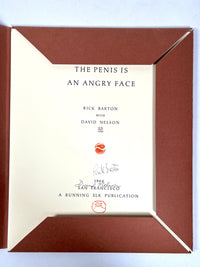 Rick Barton, David Nelson, The Penis is an Angry Face, Running Elk, 1966, #55/100, SIGNED