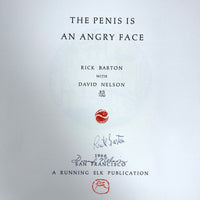Rick Barton, David Nelson, The Penis is an Angry Face, Running Elk, 1966, #55/100, SIGNED