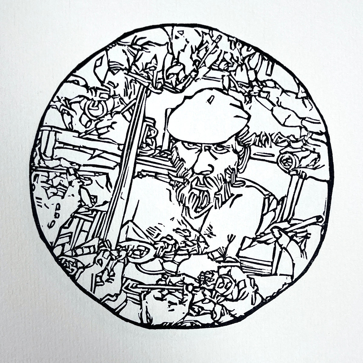 Rick Barton, David Nelson, The Penis is an Angry Face, Running Elk, 1966, #55/100, SIGNED