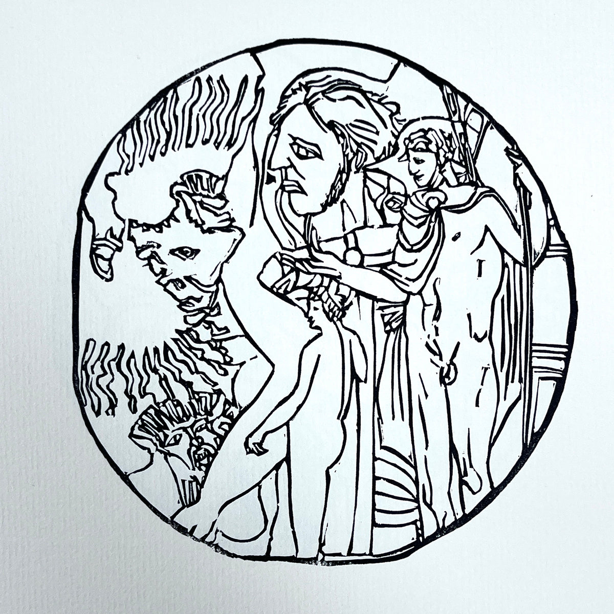 Rick Barton, David Nelson, The Penis is an Angry Face, Running Elk, 1966, #55/100, SIGNED