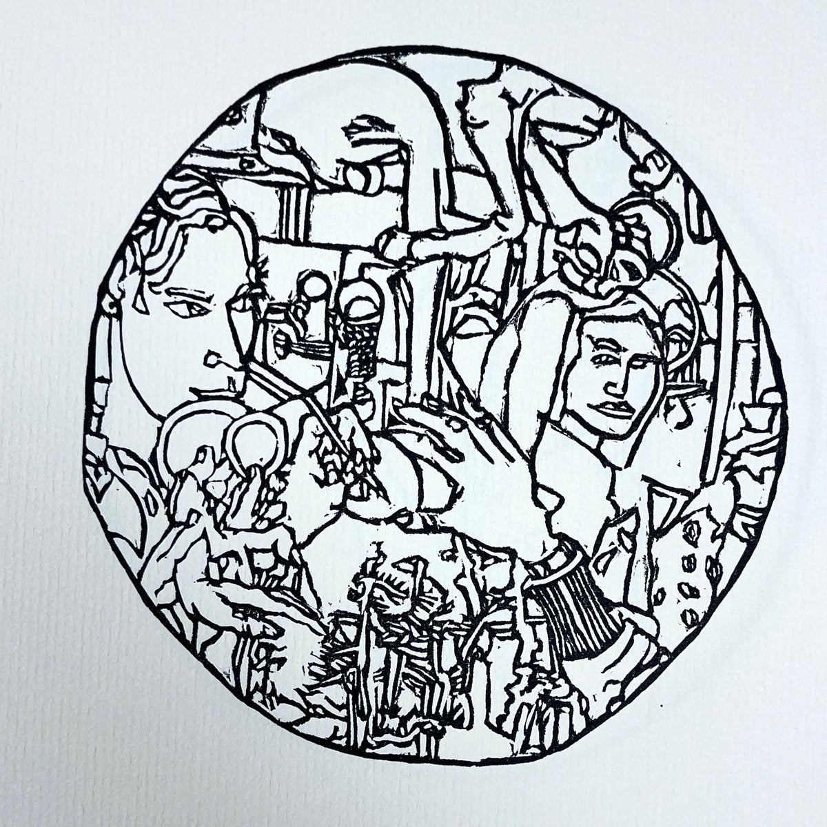 Rick Barton, David Nelson, The Penis is an Angry Face, Running Elk, 1966, #55/100, SIGNED