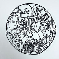 Rick Barton, David Nelson, The Penis is an Angry Face, Running Elk, 1966, #55/100, SIGNED