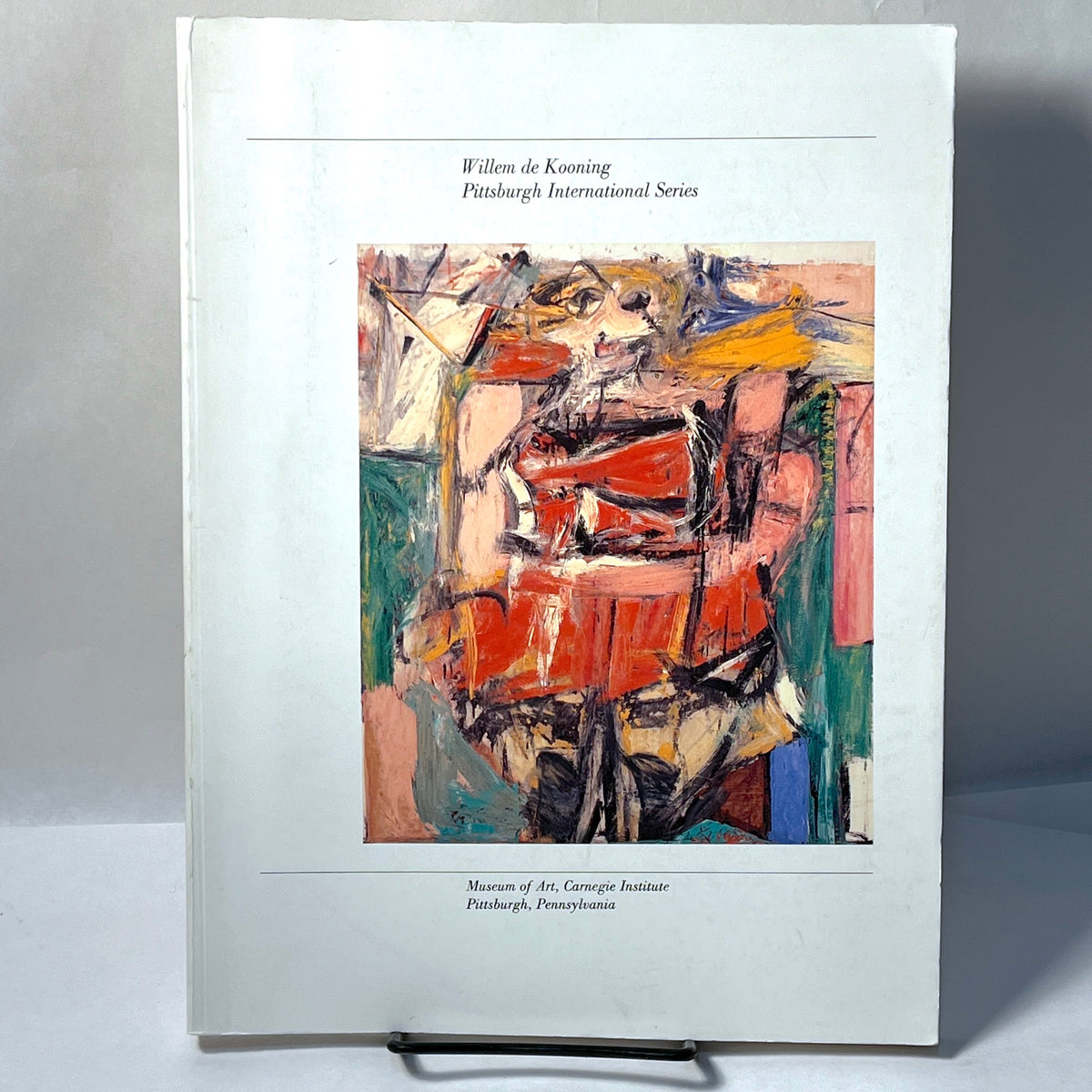 Willem de Kooning; Pittsburgh International Series, 1979, Very Good Catalogue