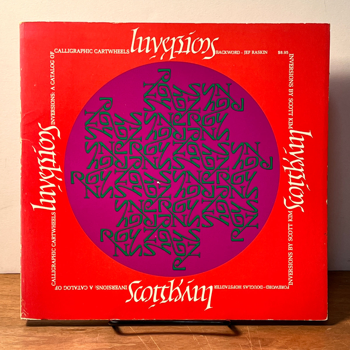 Inversions: A Catalog of Calligraphic Cartwheels, Scott Kim, BYTE Books, 1981, VG