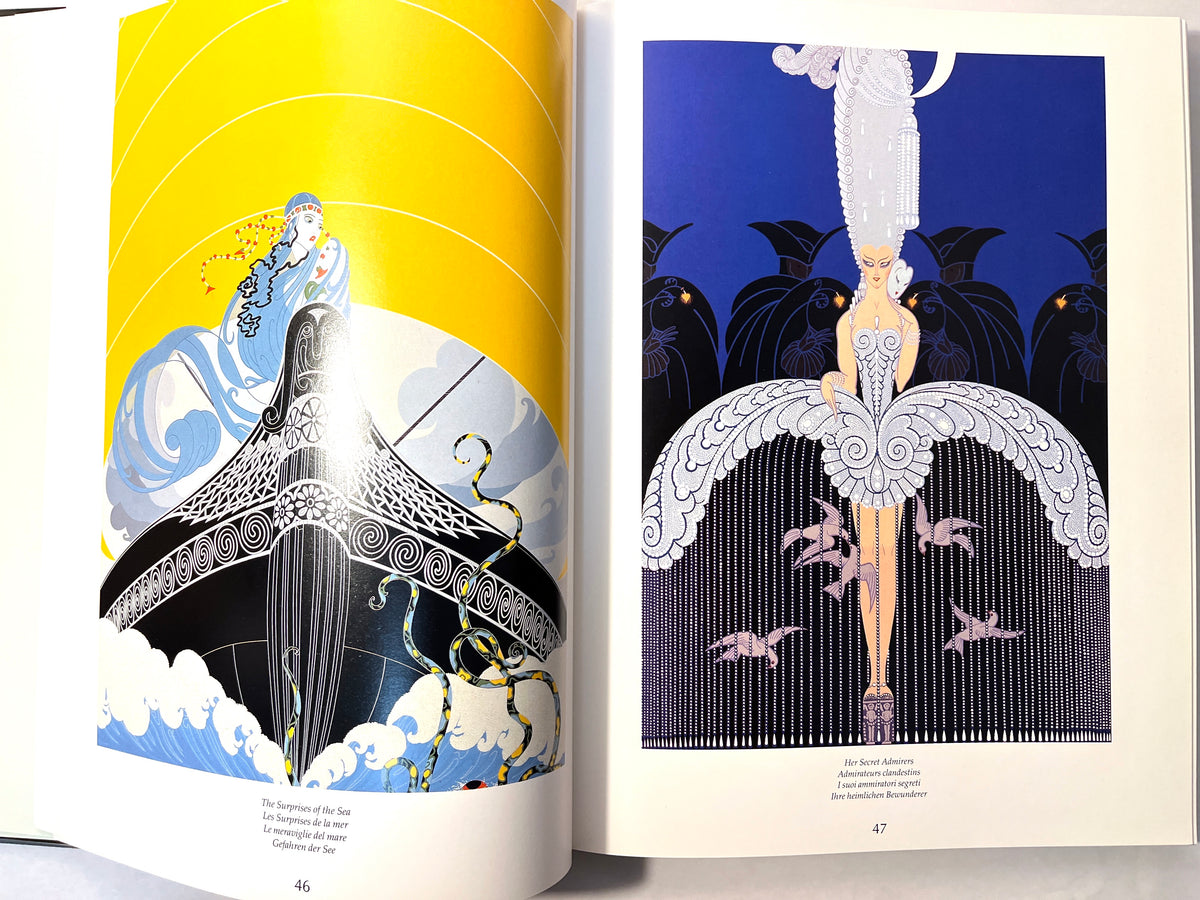 Erte at Ninety-five: The Complete New Graphics, 1987, 1st Ed., Fine Catalog w/DJ