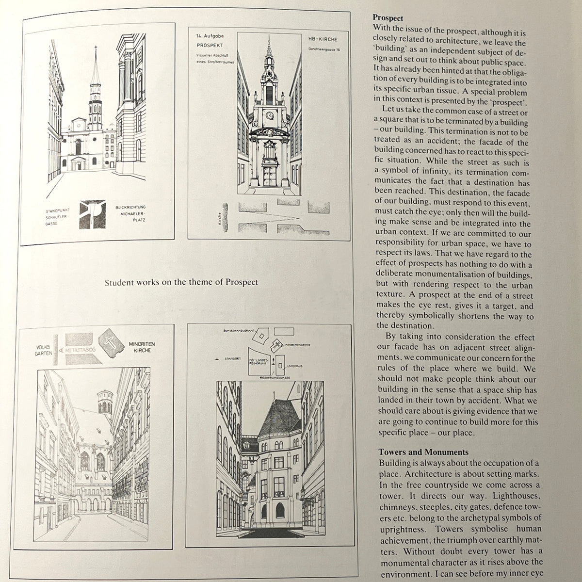 Architectural Composition, Rob Krier, Rizzoli, 1988, 1st U.S. Ed., Fine w/DJ