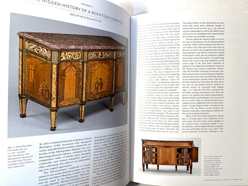 Extravagant Inventions: The Princely Furniture of the Roentgens, 1st Printing, 2012, HC, NF, w/ DJ.