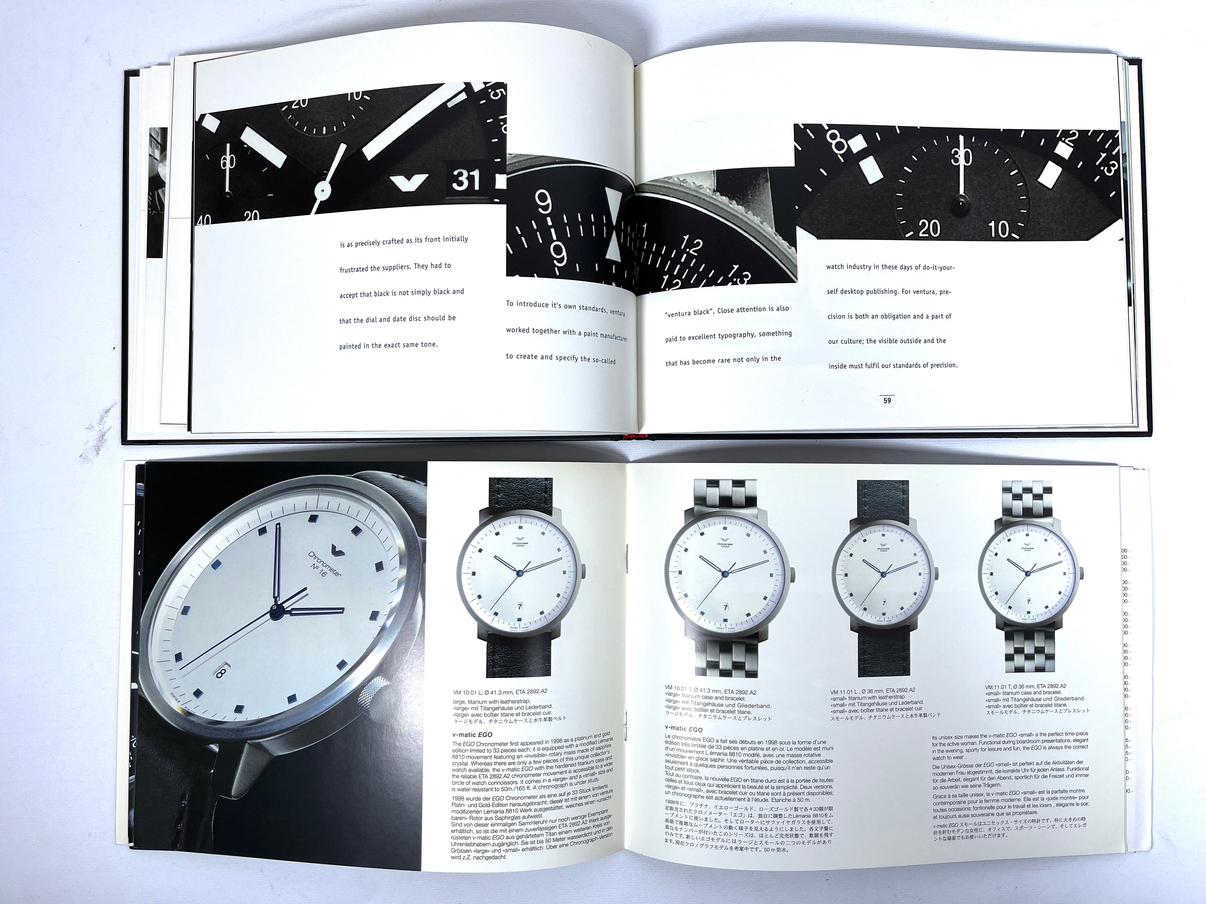 Ventura: Design on Time, 1999, Very Good hardcover w/staplebound