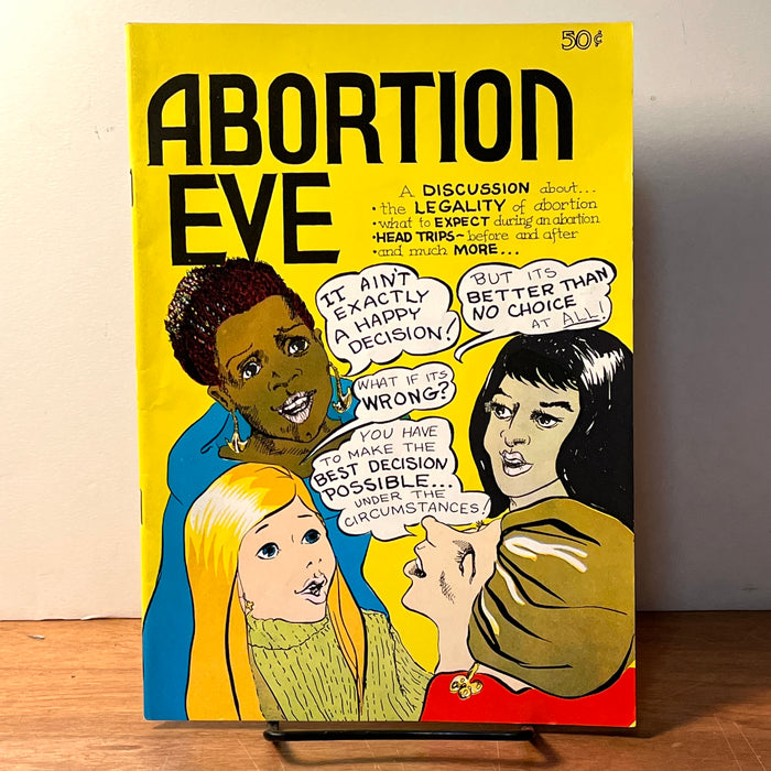 Chin Lyvely & Joyce Sutton, Abortion Eve, Nanny Goat Productions, 1973, Underground Comix