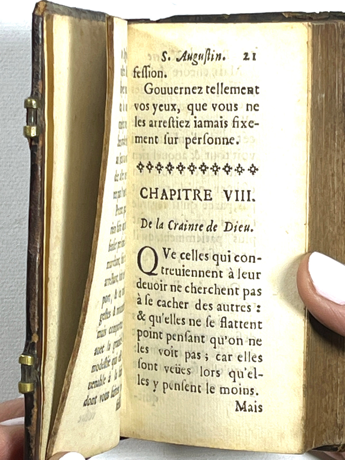 Regle de S. Augustin, Nicolas de Rache 1660, Near Fine hardcover