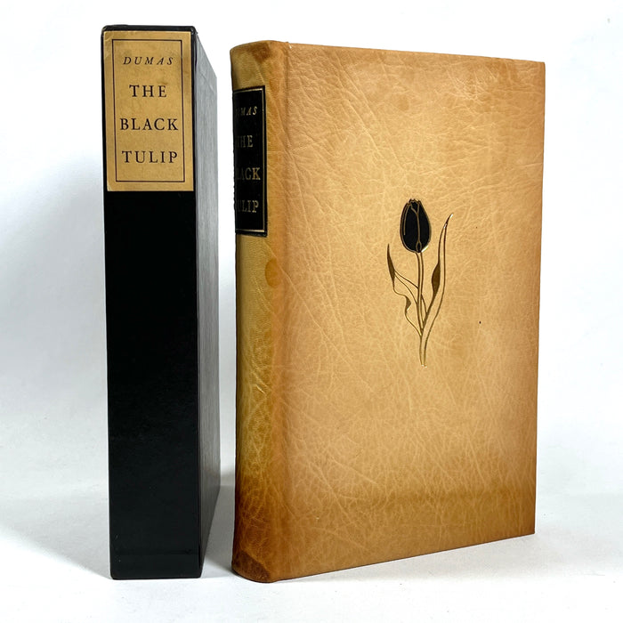Alexandre Dumas, The Black Tulip, Illus. Frans Lammers, SIGNED VG HC, slipcase