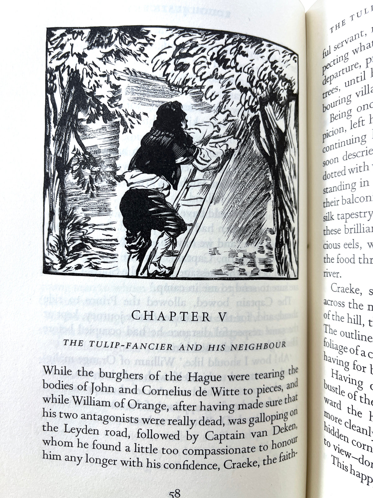 Alexandre Dumas, The Black Tulip, Illus. Frans Lammers, SIGNED VG HC, slipcase