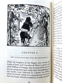 Alexandre Dumas, The Black Tulip, Illus. Frans Lammers, SIGNED VG HC, slipcase