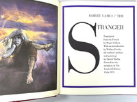 Albert Camus, The Stranger, Illus. by Daniel Maffia, The Limited Editions Club, SIGNED, 1971, Near Fine hardcover w/slipcase.