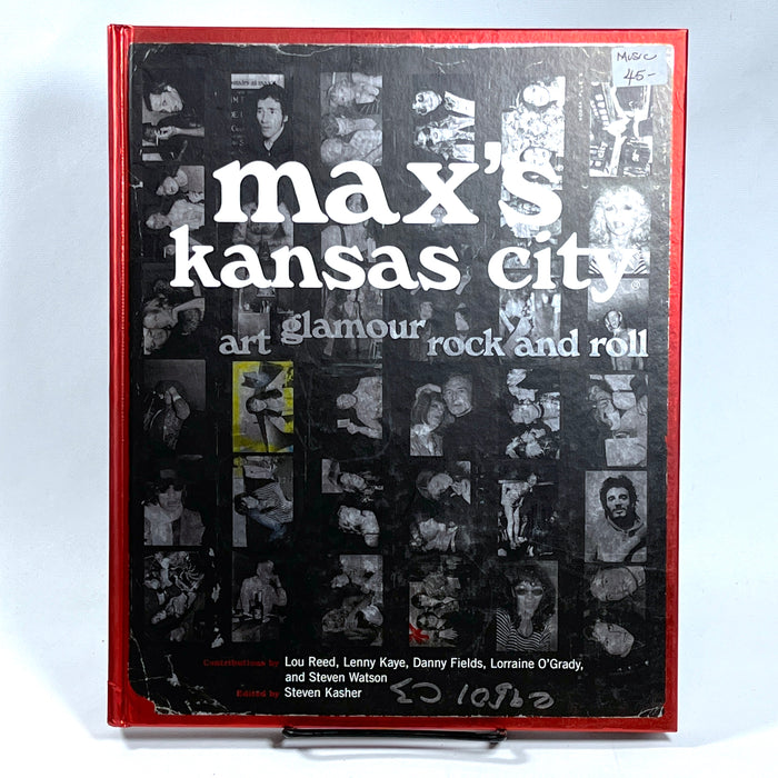 Max's Kansas City: Art, Glamour, Rock and Roll, Abrams Image, 2010, Very Good hardcover.