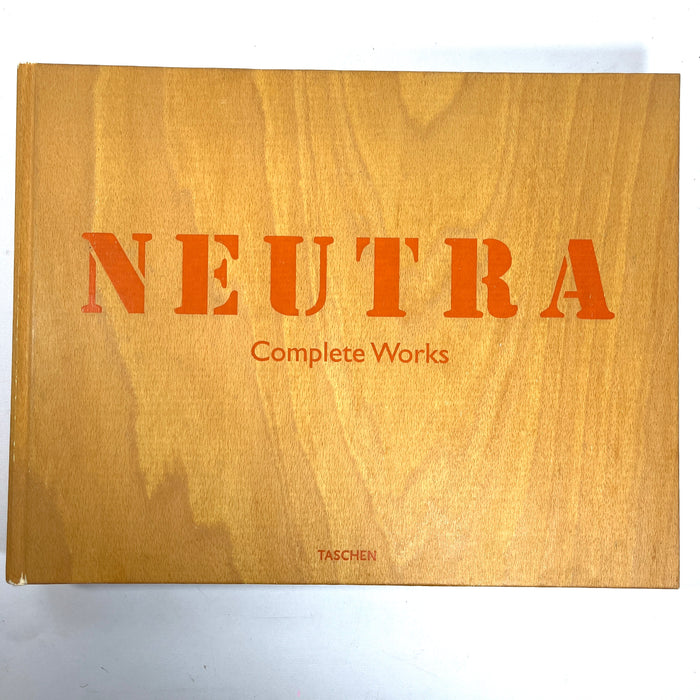 Richard Neutra: Complete Works, Barbara Mac Lamprecht, Taschen, Signed 2x, 2000, Very Good hardcover.