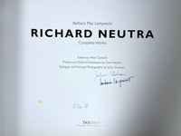 Richard Neutra: Complete Works, Barbara Mac Lamprecht, Taschen, Signed 2x, 2000, Very Good hardcover.