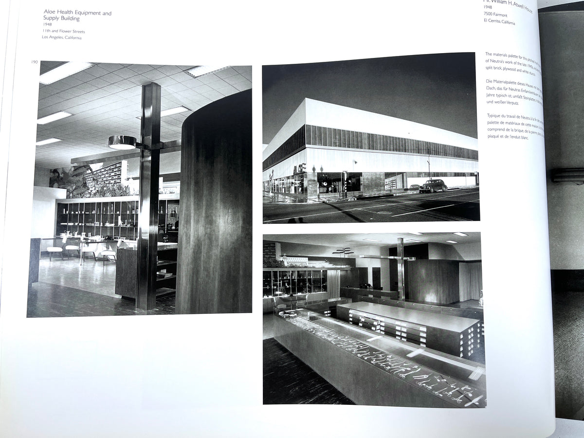 Richard Neutra: Complete Works, Barbara Mac Lamprecht, Taschen, Signed 2x, 2000, Very Good hardcover.