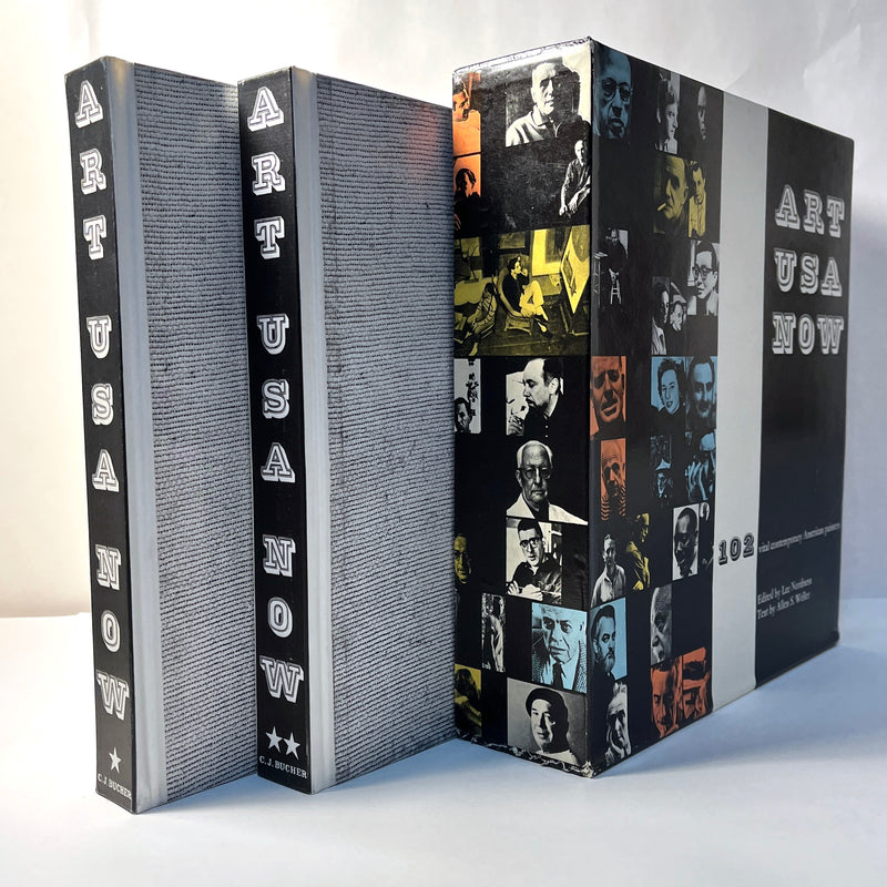 Art USA Now: 102 Vital Contemporary American Painters, 2 Vols., 1962, HC, VG, w/Slipcase.